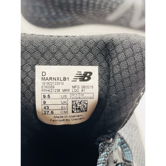 New Balance Fresh Foam Arishi NX1 Athletic Shoes Unisex M9.5 Black MARNXLB1 - Picture 7 of 12